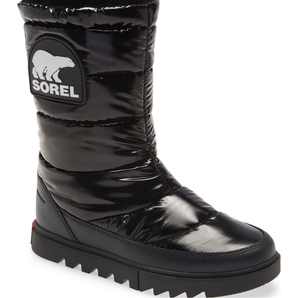 Sorel Snow Boots Paten Leather Fancy NEW